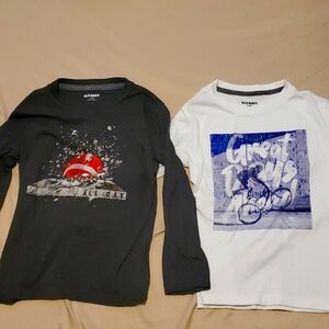 2 Old Navy Boys Long Sleeve Shirts